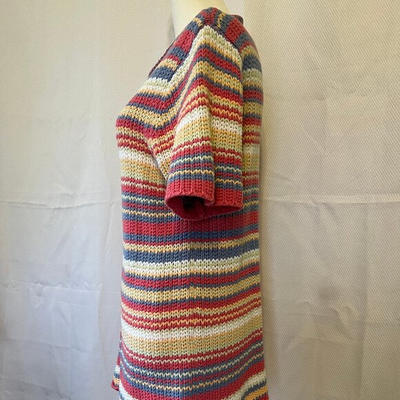 Vintage Orvis Women's Short Sleeve Sweater - Picture 3 of 9